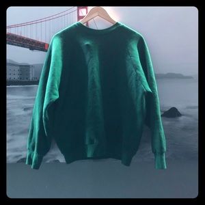 unbranded deep green crew neck (unisex)